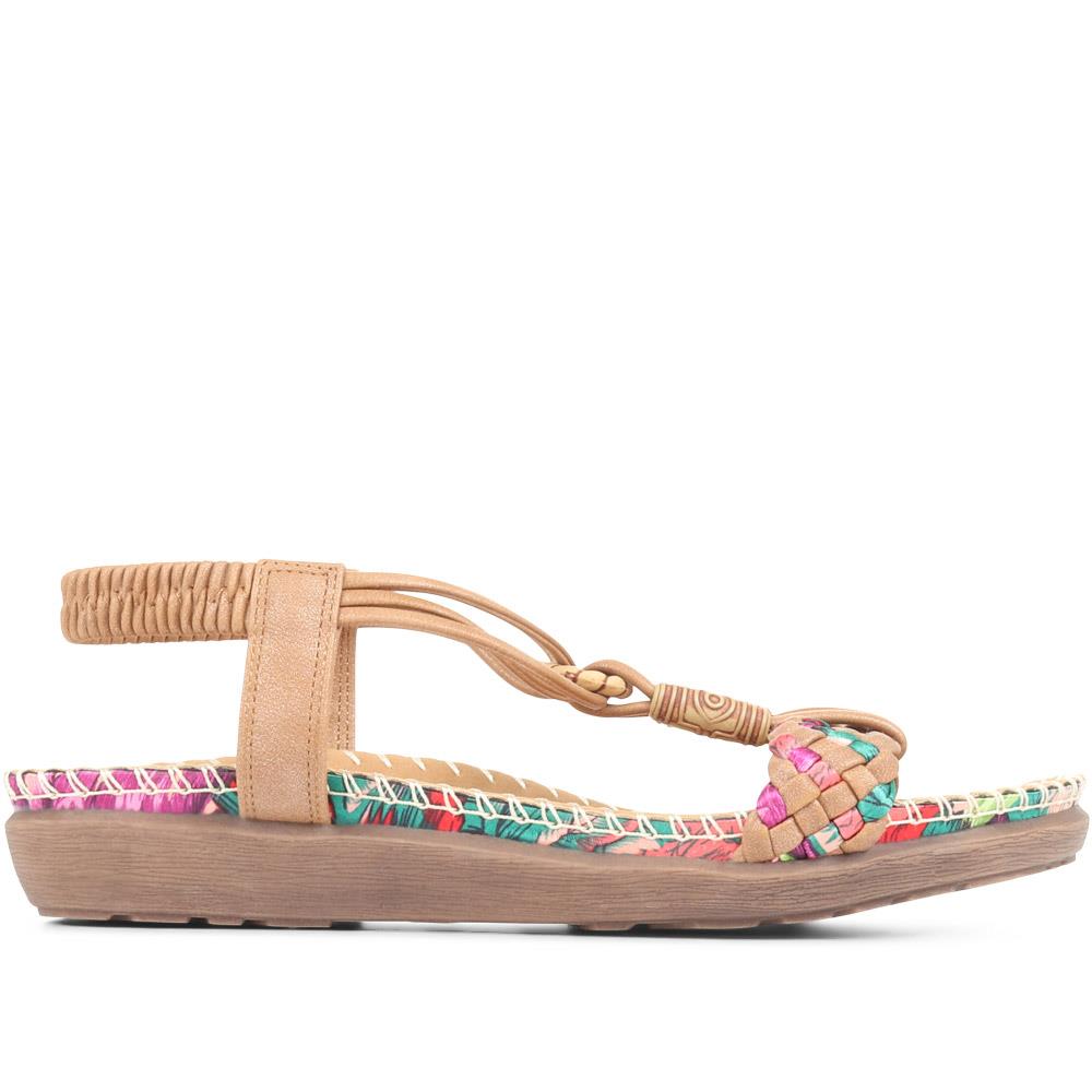 Flat Strappy Sandals - BAIZH35065 / 321 677 image 2