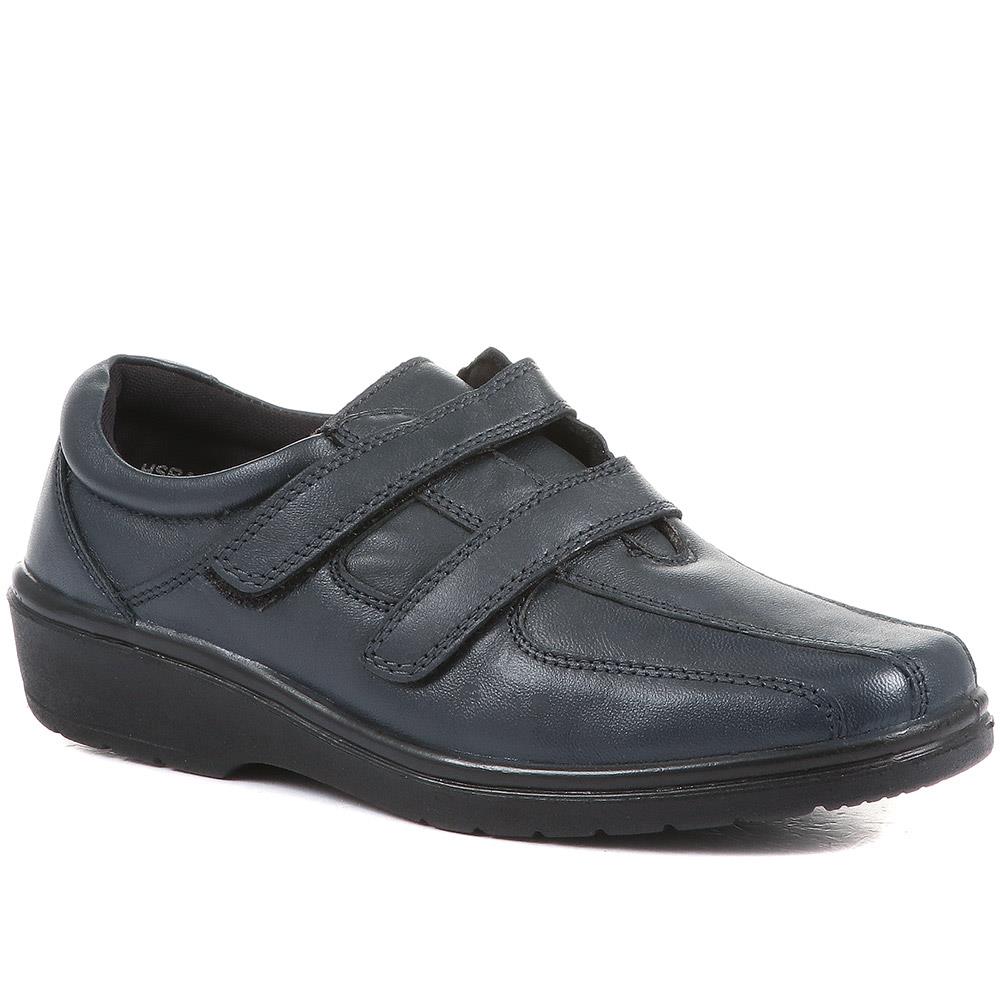 Wide-Fit One Touch Shoe with Two Straps - HSRAJA2006 / 302 739 image 1