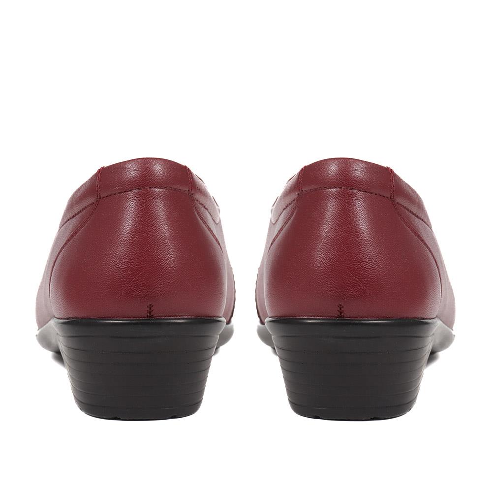 Wide Fit Leather Slip On Shoes - KEMP1800 / 145 950 image 3