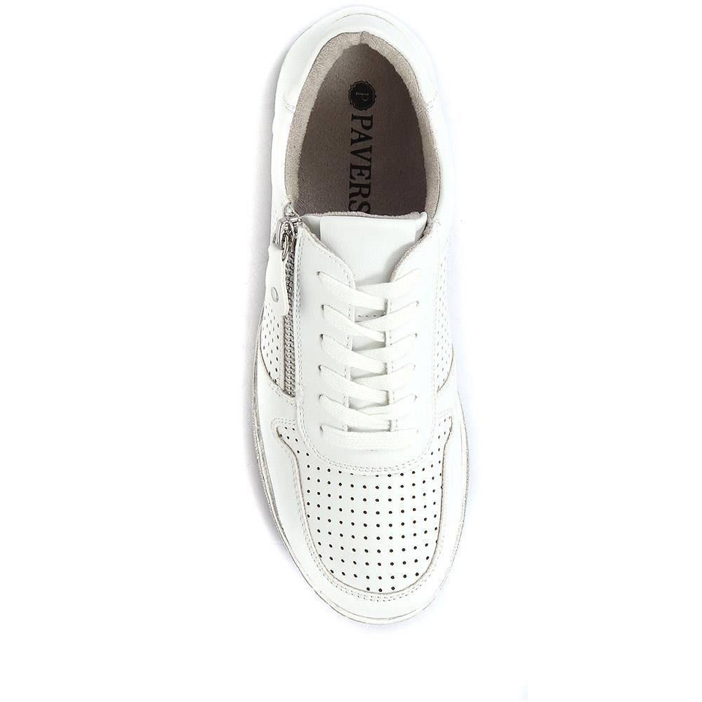 Casual Lace-Up Trainers - WBINS31031 / 317 658 image 3