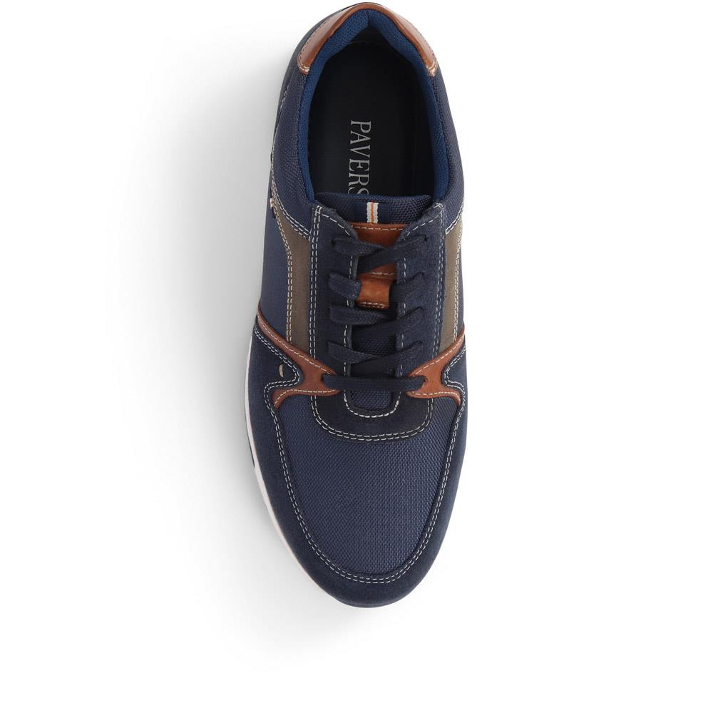 Leather Lace-Up Trainers - TEJ39001 / 324 932 image 4