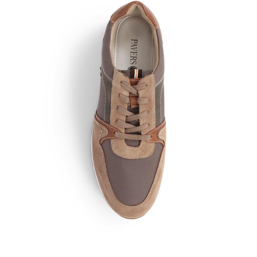 Leather Lace-Up Trainers - TEJ39001 / 324 932 image 5