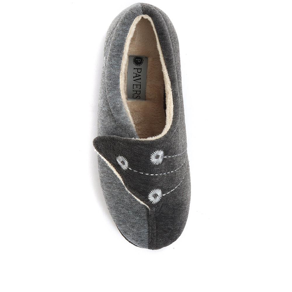 Wide Fit Antibacterial Slippers - QING32015 / 319 076 image 3