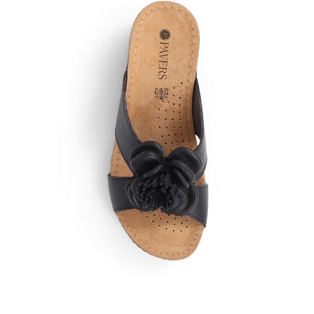 Embellished Mule Sandals - MUYA37003 / 323 446 image 4