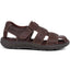 Touch-fastening Leather Sandals - AATRA39001 / 325 336 image 1