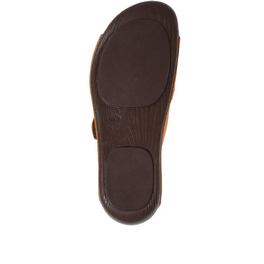 Wide Fit Adjustable Mules - MUYA31011 / 317 801 image 4