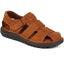 Touch-fastening Leather Sandals - AATRA39001 / 325 336 image 3