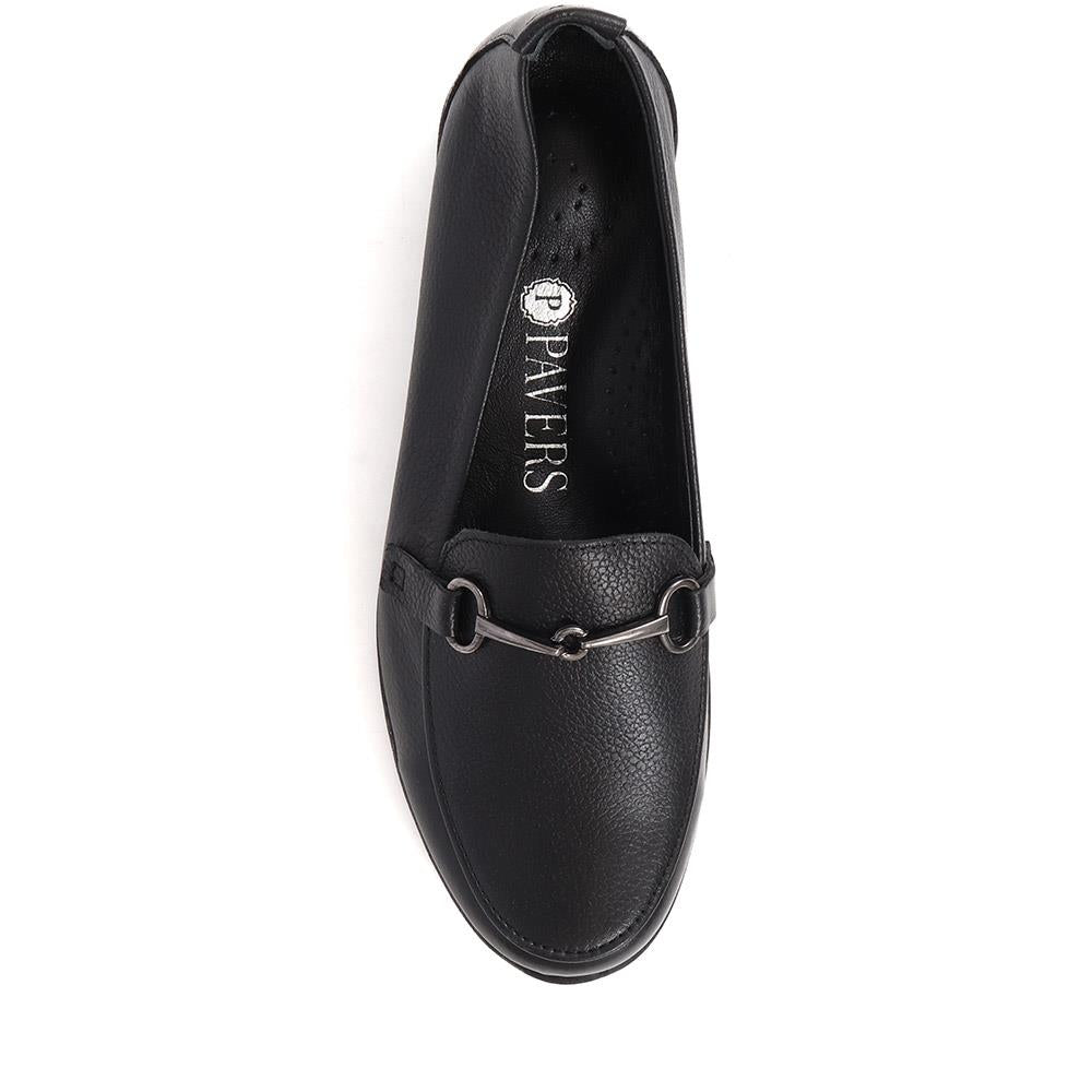 Casual Leather Slip-On Shoes - VED37001 / 323 886 image 4