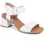 Leather Heeled Sandals - DRS39510 / 325 410 image 3