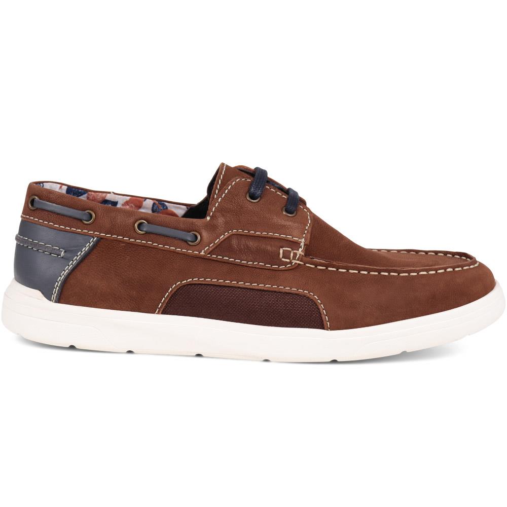 Leather Boat Shoes  - JFOOT39011 / 325 151 image 1