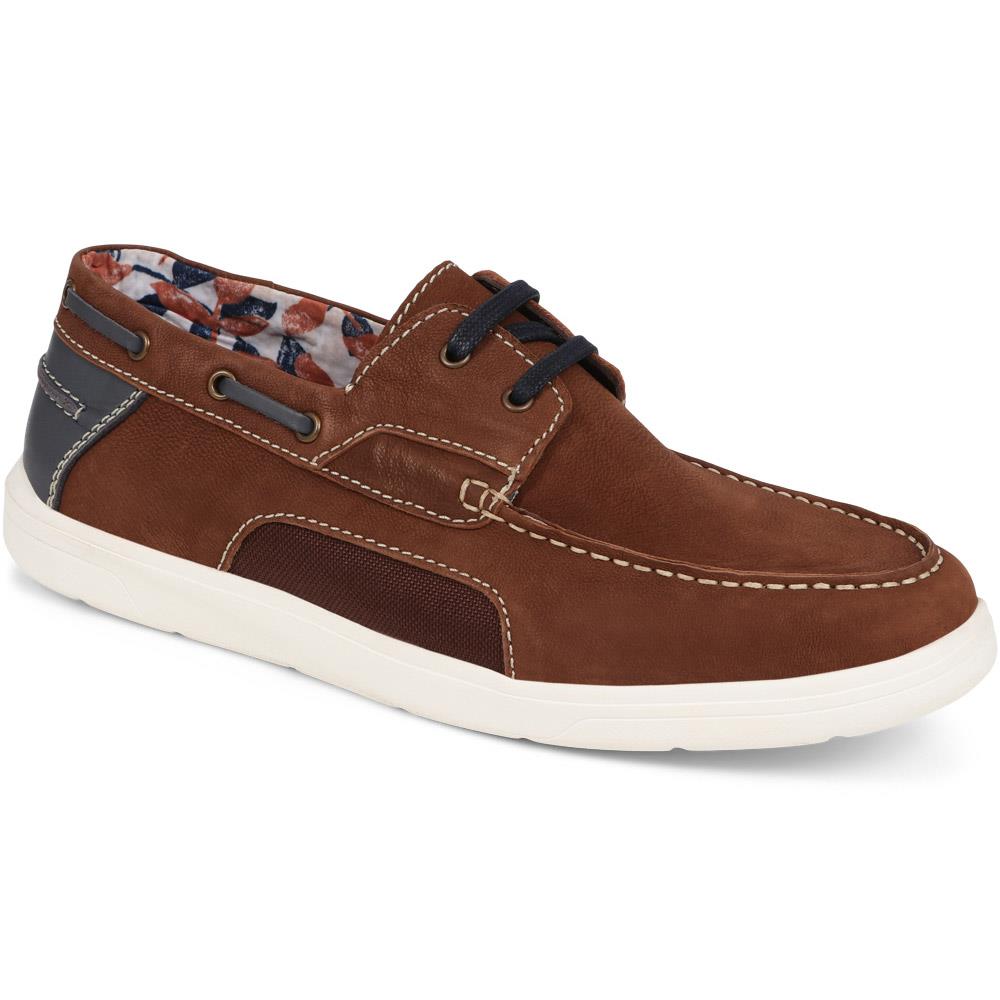 Leather Boat Shoes  - JFOOT39011 / 325 151 image 0