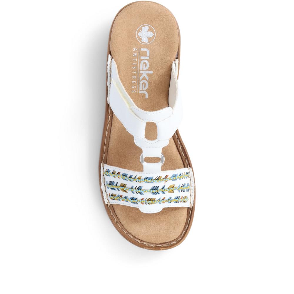 Two Strap Beaded Sandals - RKR39528 / 325 024 image 4