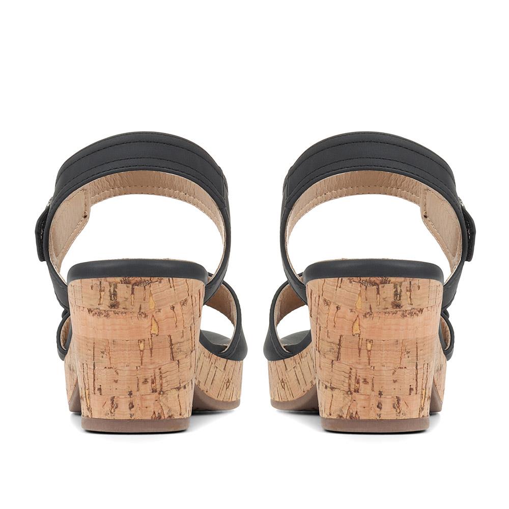 Strappy Heeled Sandals - BAIZH35053 / 321 470 image 2