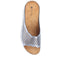 Perforated Leather Mule Sliders - MUYA37007 / 323 447 image 4