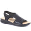 Wide Fit Pull-On Sandals - POLY33005 / 319 733 image 1