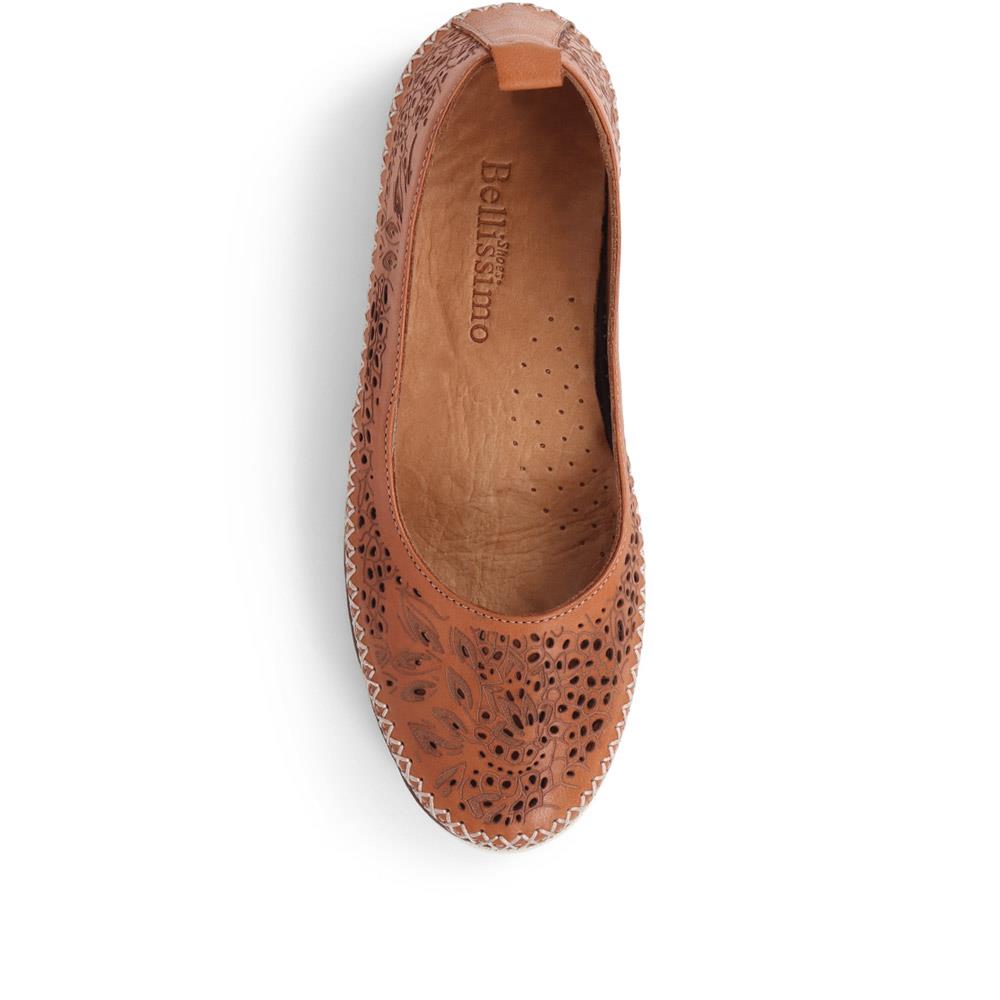 Slip-On Leather Pumps  - BELMET39011 / 325 483 image 4