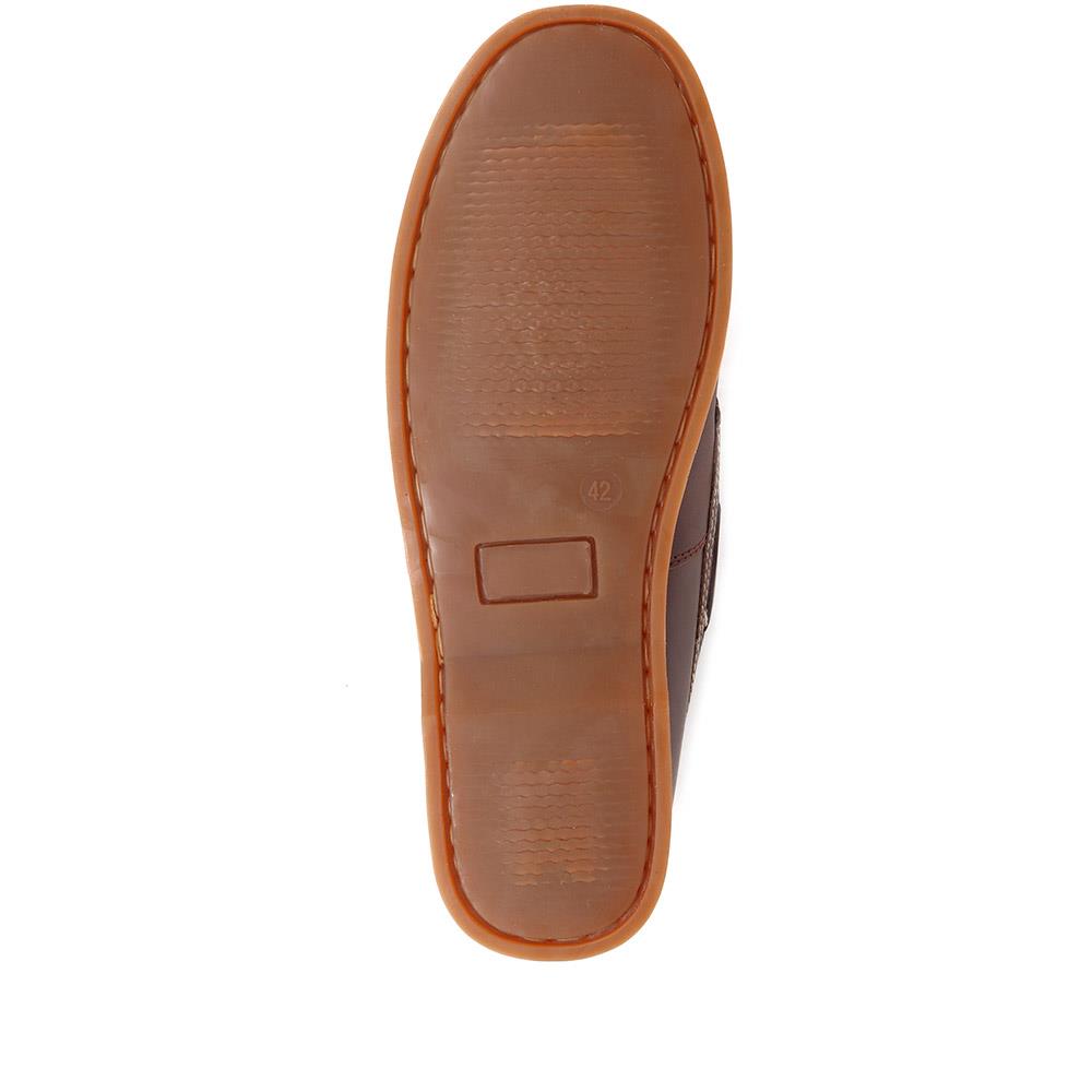 Leather Boat Shoes - SHAFI35003 / 321 523 image 2