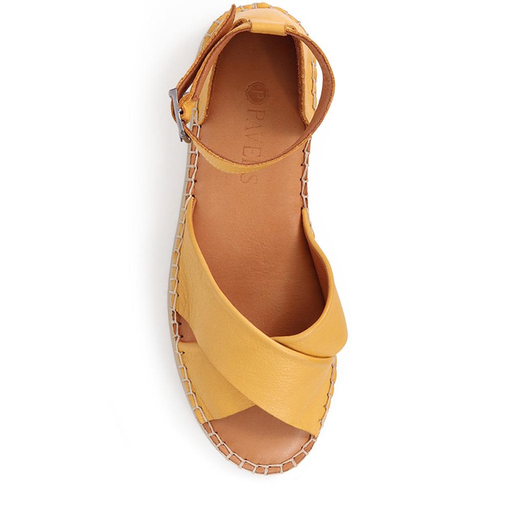 Flat Leather Sandals  - VITAS39003 / 325 534 image 4