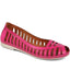 Leather Open Toe Ballet Flats  - KARY39019 / 325 502 image 1