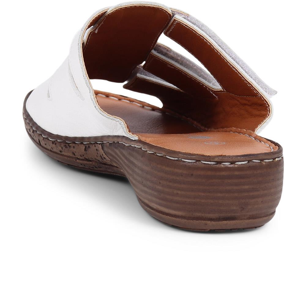 Leather Mule Sandals  - LUCK39015 / 325 723 image 2