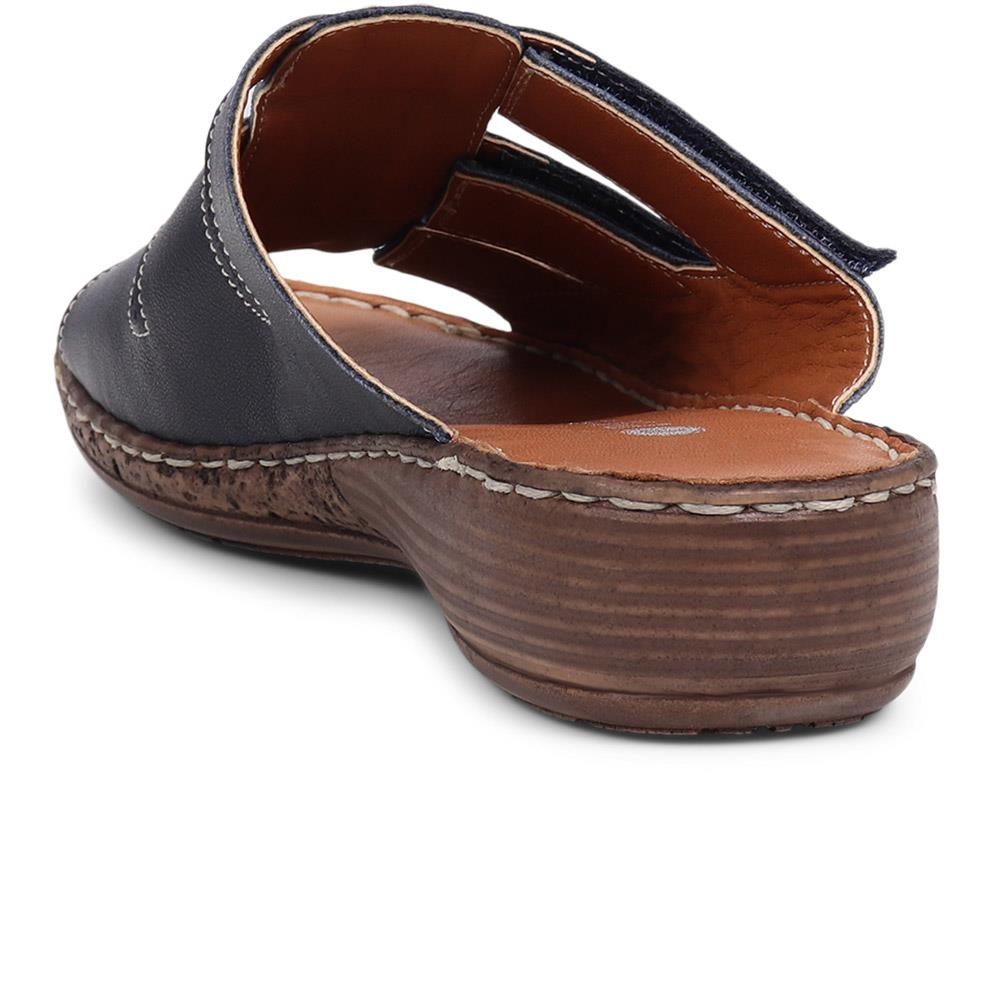 Leather Mule Sandals  - LUCK39015 / 325 723 image 3