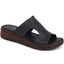 Leather Slip On Sandals - LUCK39009 / 325 535 image 1