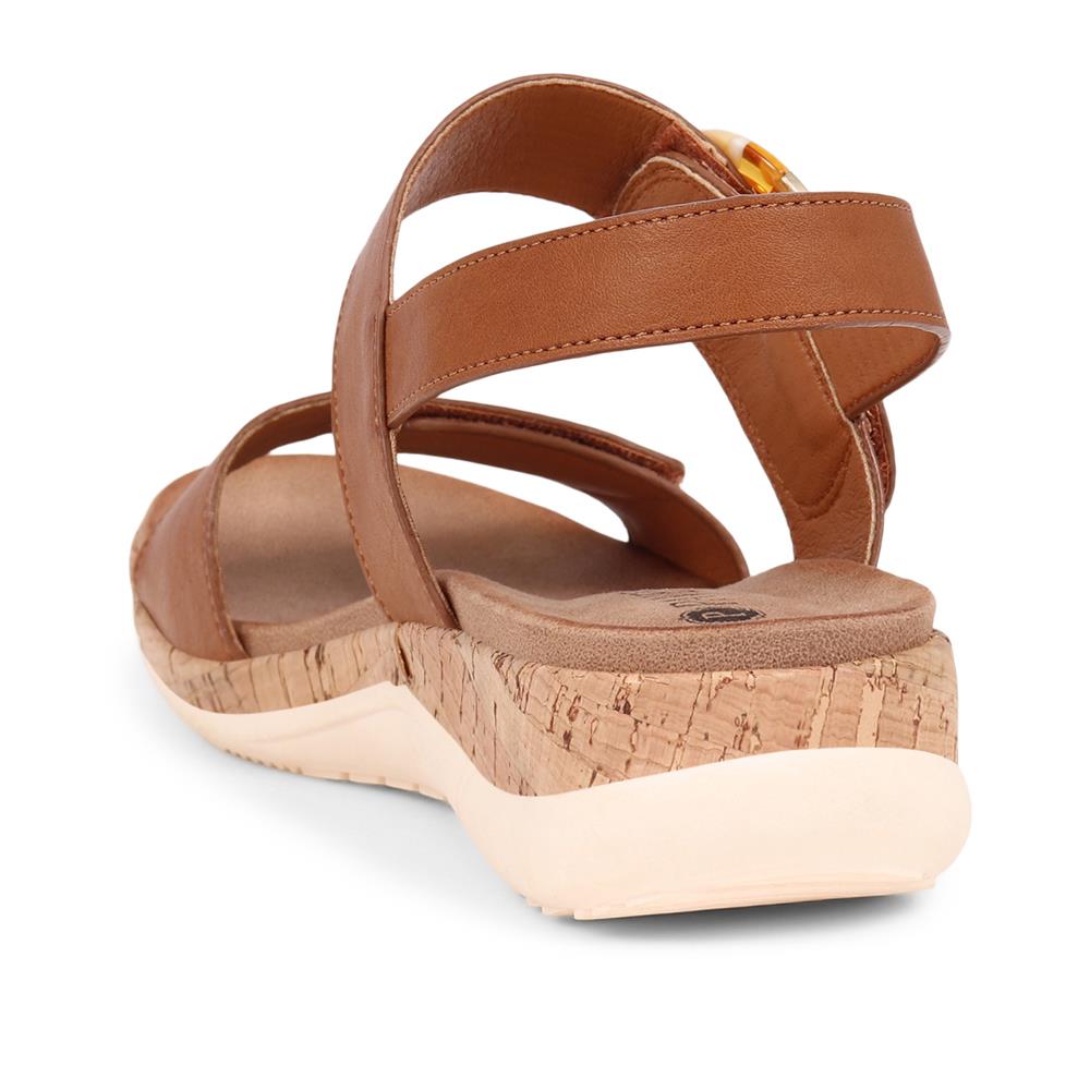 Touch-Fasten Platform Sandals  - BAIZH39003 / 325 100 image 3