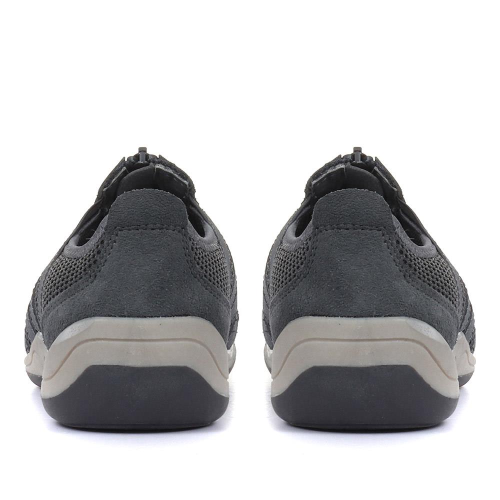 Casual Zip Up Trainers - BRK26003 / 310 512 image 3