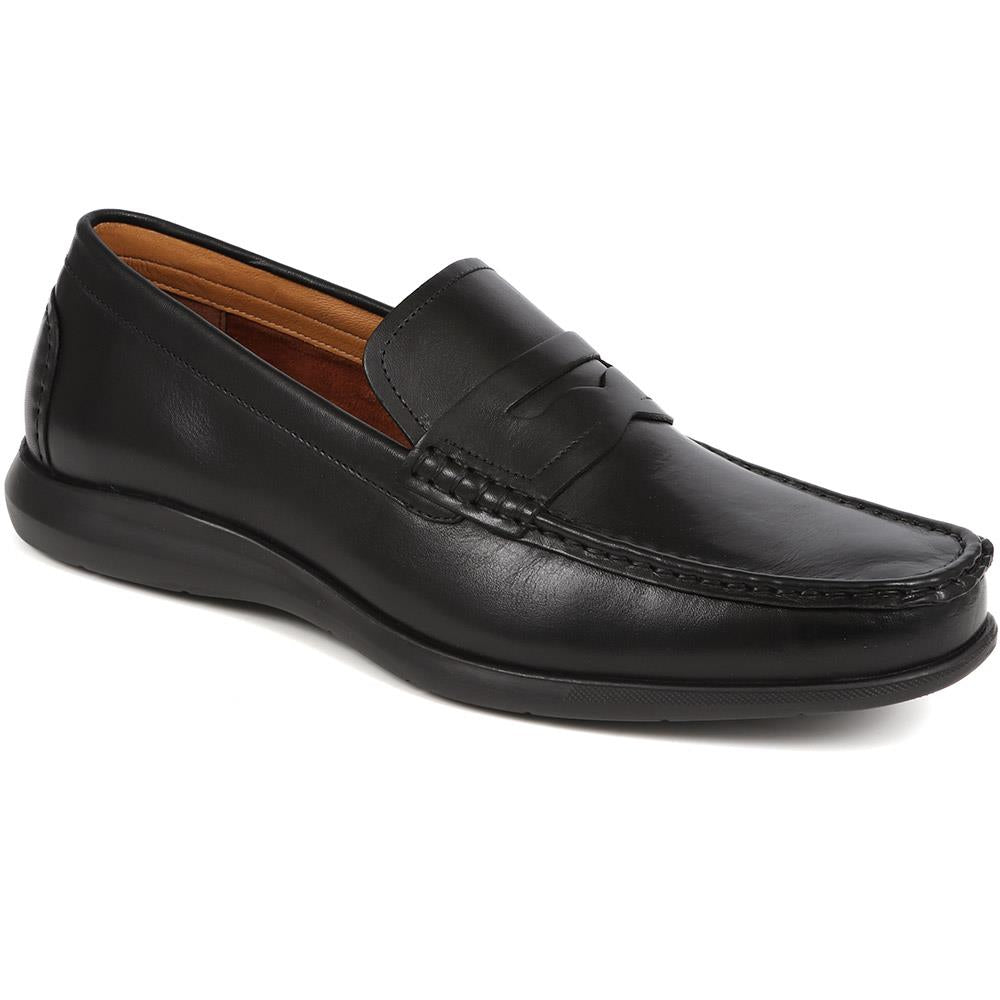 Slip-On Leather Loafers  - PERFO39009 / 325 421 image 0