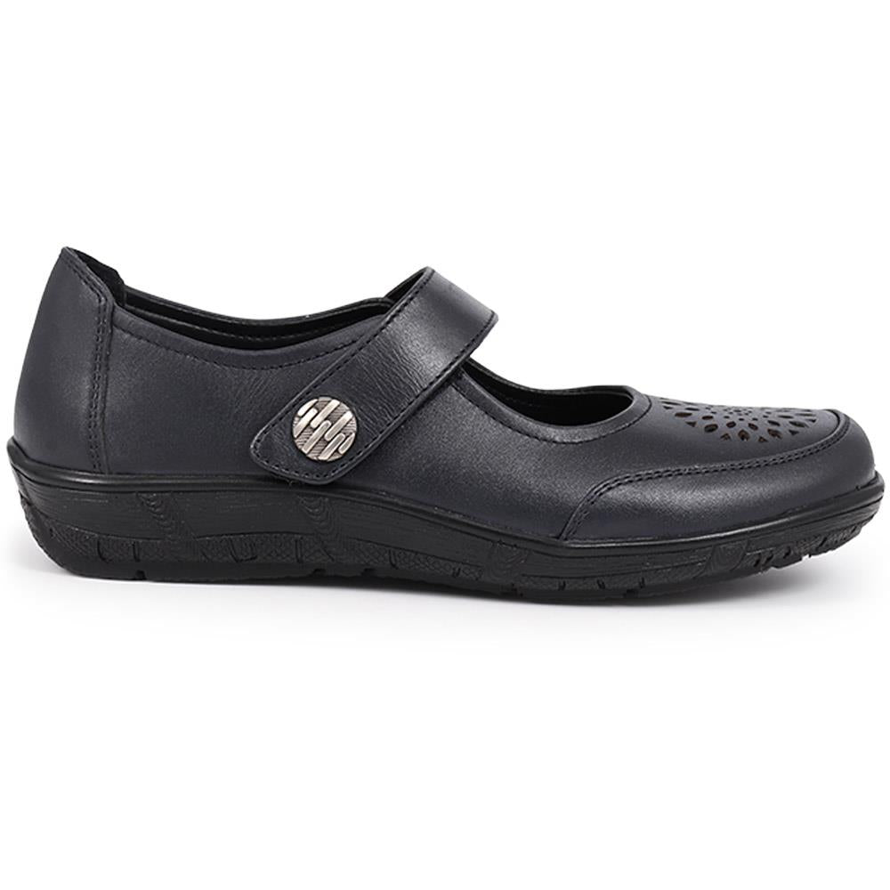 Leather Mary-Janes  - KF39021 / 325 557 image 1