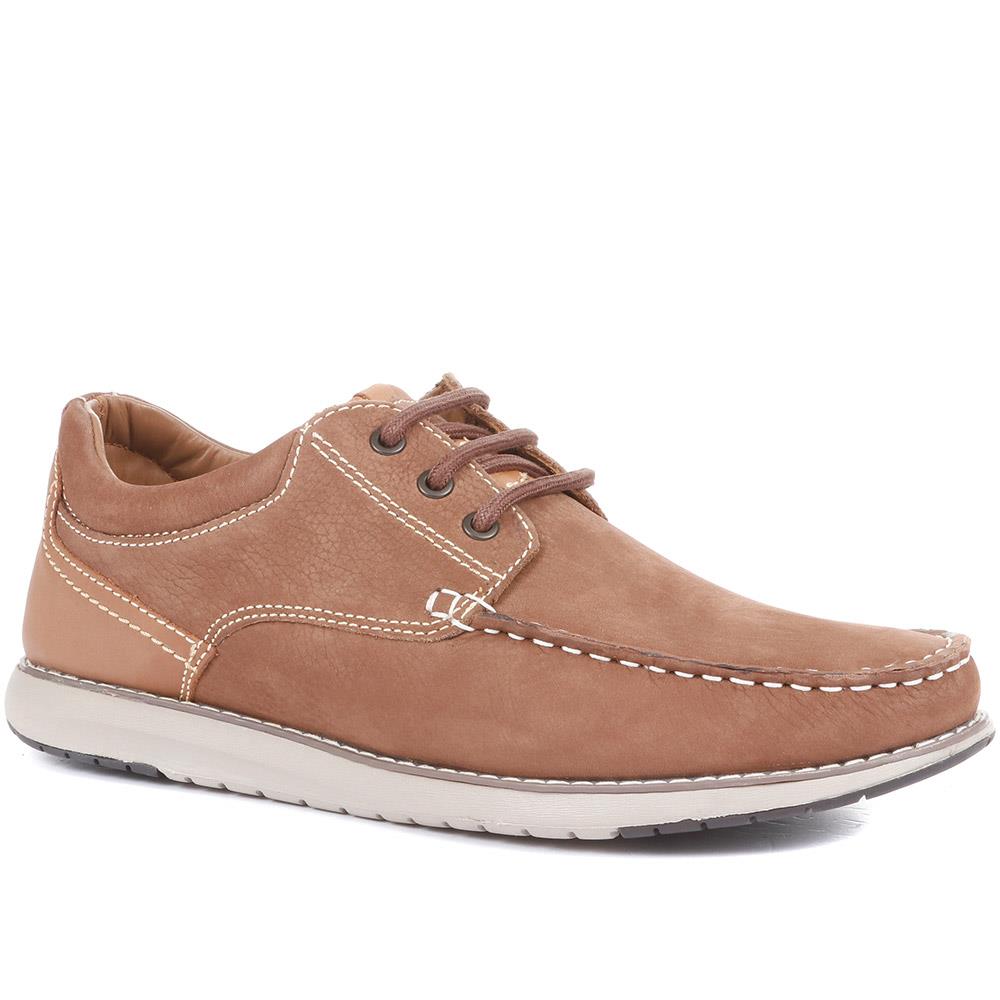 Leather Casual Boat Shoes - SHAFI35001 / 321 522 image 0