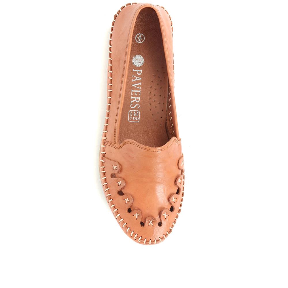 Leather Slip-On Pumps - GOKH29000 / 316 901 image 4