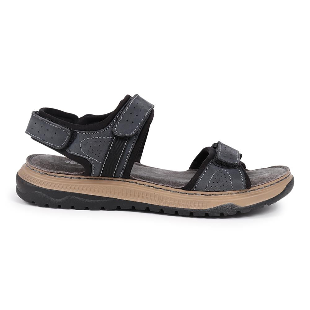 Leather Touch-Fasten Sandals  - JFOOT39013 / 325 776 image 1