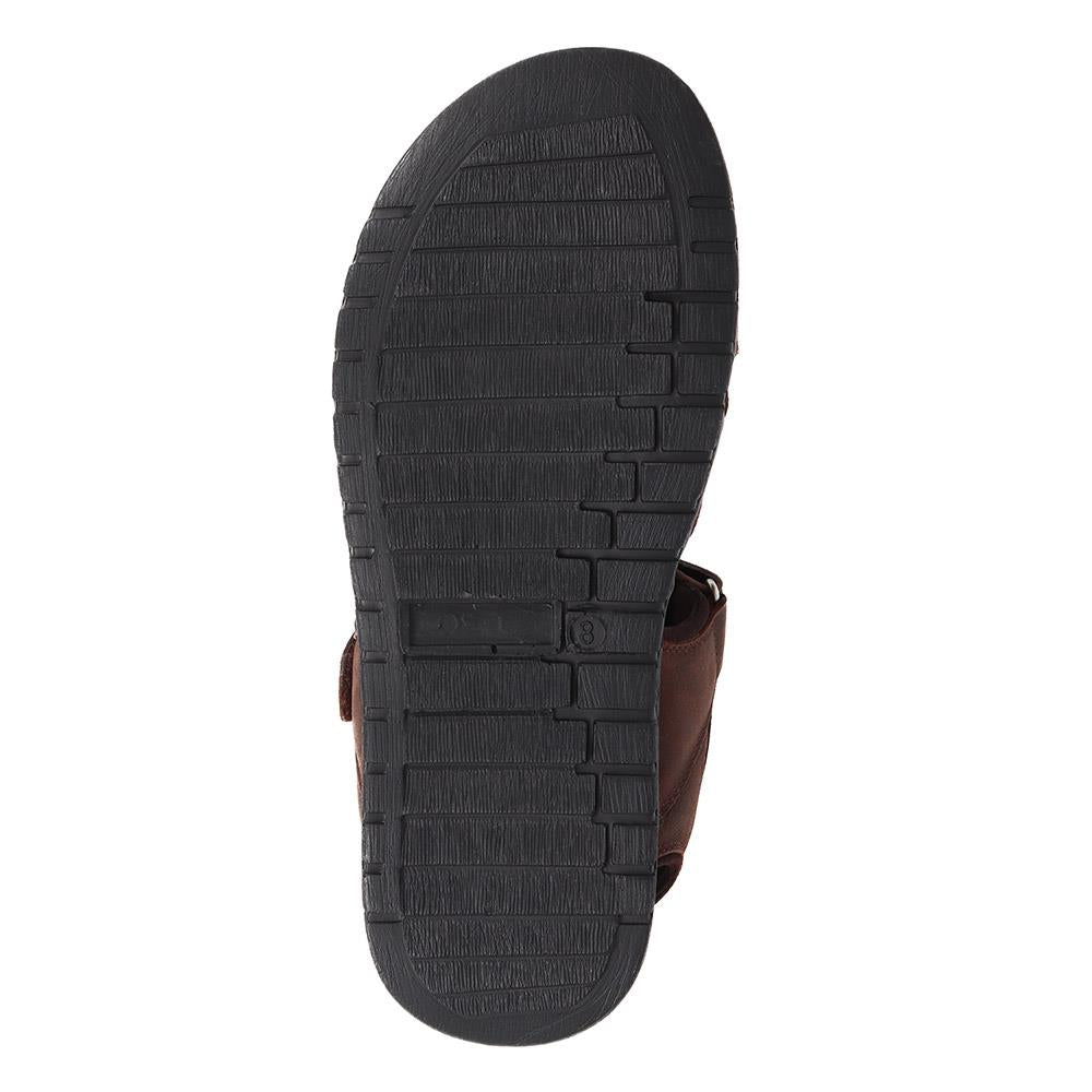 Leather Touch-Fasten Sandals  - THEST39003 / 325 796 image 4