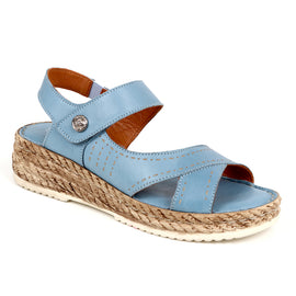 Touch-Fasten Wedge Sandals 