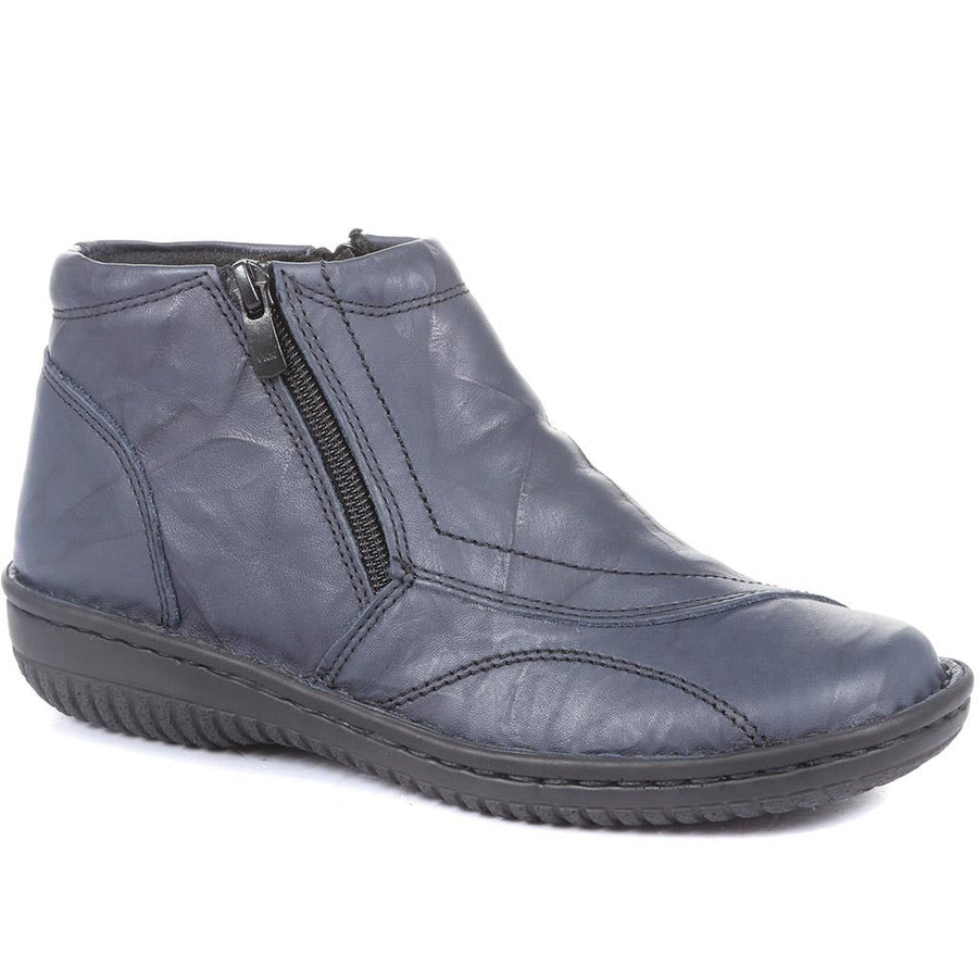 Leather Ankle Boots (HAK26007) by Loretta @ Pavers Shoes - Your Perfect ...