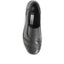 Wide Fit Leather Slip on with Elasticated Vents - HAK2208 / 306 360 image 2