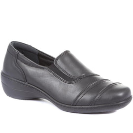  Leather Slip on with Elasticated Vents