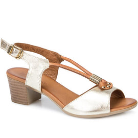 Leather Slingback Sandal