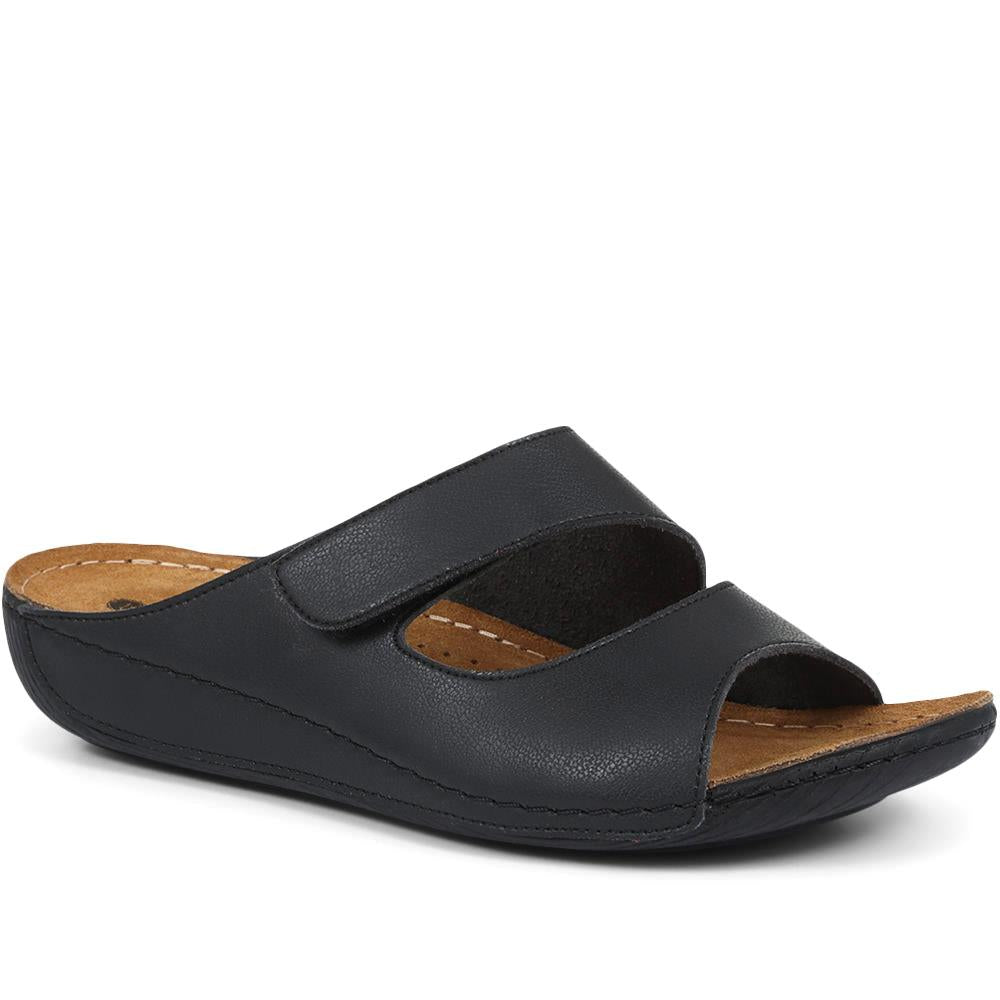 Wide Fit Adjustable Mules - MUYA31011 / 317 801 image 0