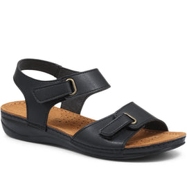 Touch-Fastening Flat Sandal