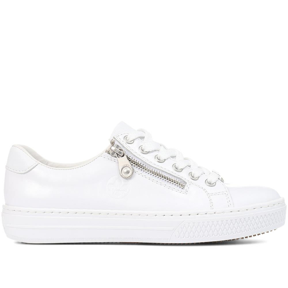 Leather Lace-Up Trainer - RKR31526 / 317 699 image 1