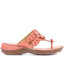 Leather Floral Toe-Post Sandals - CAY33001 / 319 988 image 2