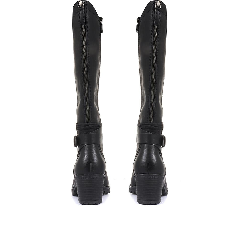 Tall Slouch-Effect Boots - CENTR34029 / 320 346 image 2