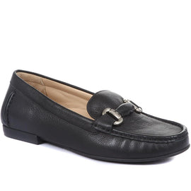 Gabriela Leather Wide Fit Loafers
