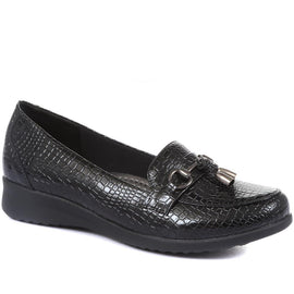 Patent Ladies Loafers