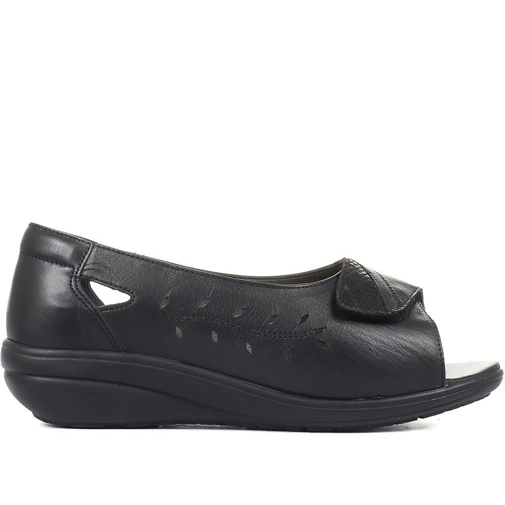 Kristen Extra Wide Fit Leather Shoes - KRISTEN / 320 437 image 1
