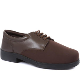 Extra Wide Fit Lace-Up Derby Shoe