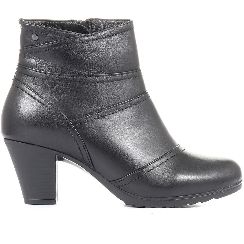 Leather Ankle Boots - VED34007 / 320 369 image 1