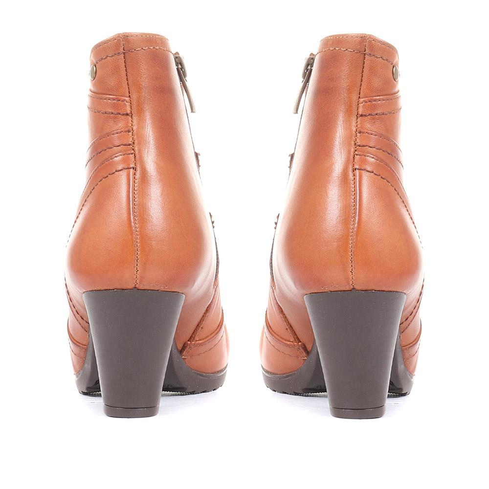 Leather Ankle Boots - VED34007 / 320 369 image 2